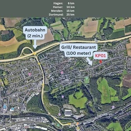 Monteurwohnung Mit Terrasse, 6 Zimmer, Voll Ausgestattet, Waesche Inklusive, Kostenfreier Parkplatz Und Wlan - Kp01 Appartement *